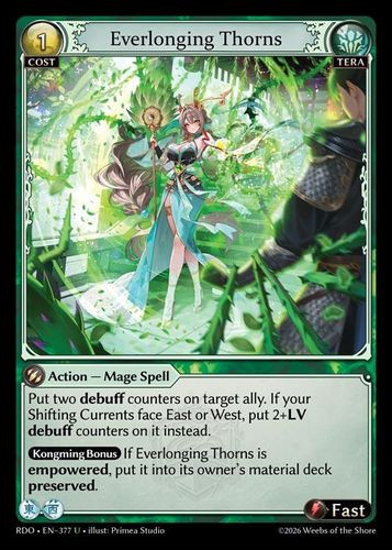|GA09|<1st>[RDO-EN-377](U) Everlonging Thorns {Alt Foil}