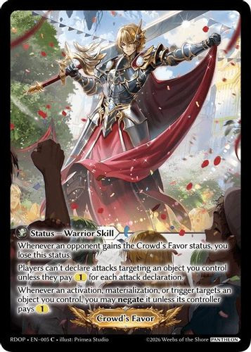 |GA09|<1st>[RDOP-EN-05](C) Crowd's Favor