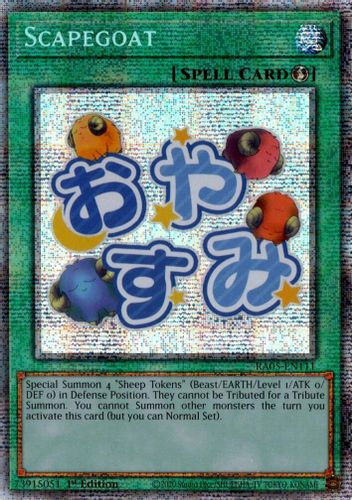 [RA05-EN111] Scapegoat (Text Art) (Starlight Rare)<1st>