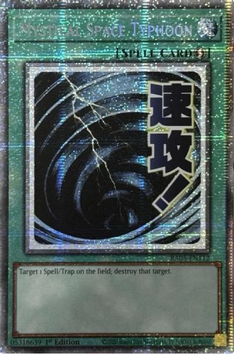[RA05-EN112] Mystical Space Typhoon (Text Art) (Starlight Rare)<1st>