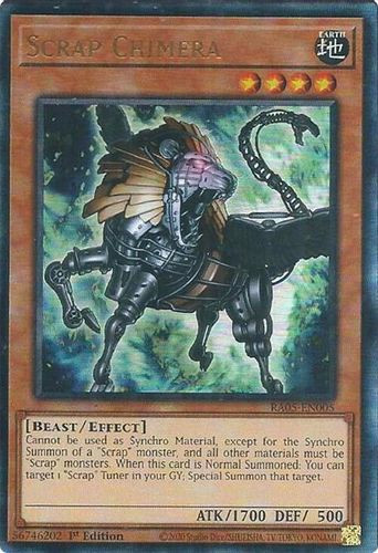 [RA05-EN005] Scrap Chimera (Ultimate Rare)<1st>