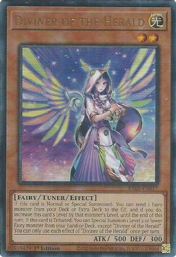 [RA05-EN017] Diviner of the Herald (Ultimate Rare)<1st>