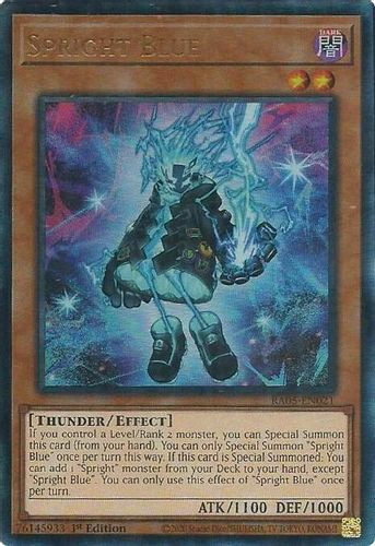 [RA05-EN021] Spright Blue (Ultimate Rare)<1st>