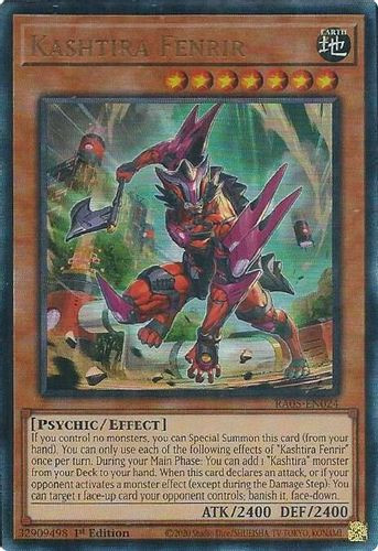 [RA05-EN024] Kashtira Fenrir (Ultimate Rare)<1st>