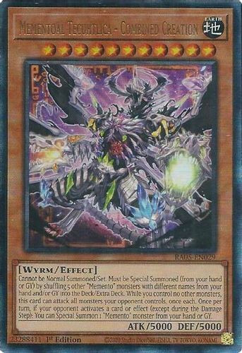 [RA05-EN029] Mementoal Tecuhtlica - Combined Creation (Ultimate Rare)<1st>