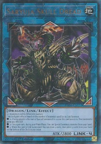 [RA05-EN053] Saryuja Skull Dread (Ultimate Rare)<1st>