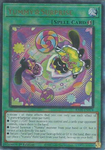 [RA05-EN074] YummySurprise (Ultimate Rare)<1st>