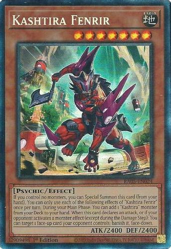 [RA05-EN024] Kashtira Fenrir (Collector's Rare)<1st>