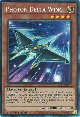 [RA05-EN026] Photon Delta Wing (Collector's Rare)<1st>