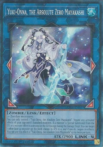 [RA05-EN057] Yuki-Onna, the Absolute Zero Mayakashi (Collector's Rare)<1st>