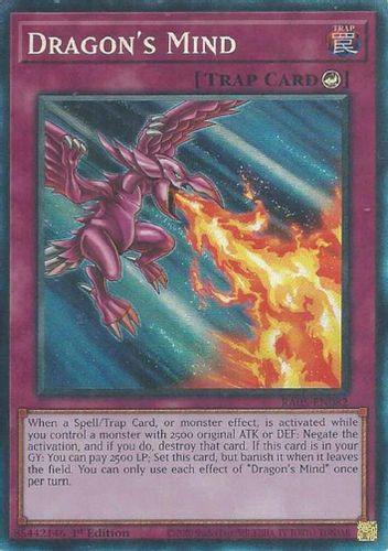 [RA05-EN082] Dragon's Mind (Collector's Rare)<1st>