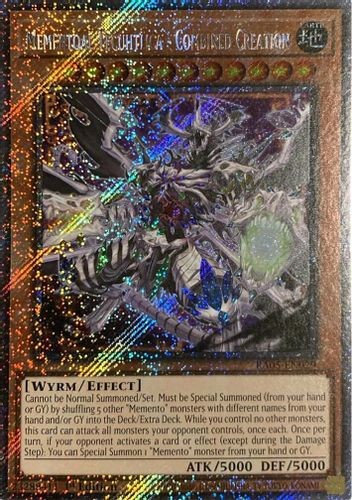 [RA05-EN029] Mementoal Tecuhtlica - Combined Creation (Platinum Secret Rare)<1st>
