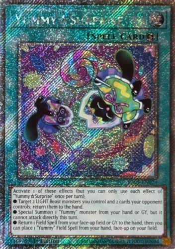 [RA05-EN074] YummySurprise (Platinum Secret Rare)<1st>