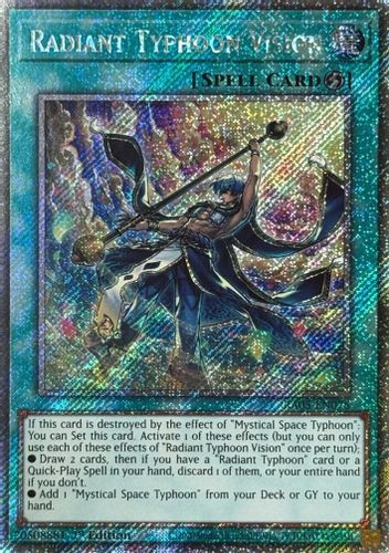 [RA05-EN075] Radiant Typhoon Vision (Platinum Secret Rare)<1st>