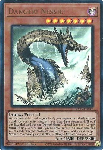 [RA05-EN012] Danger! Nessie! (Ultra Rare)<1st>