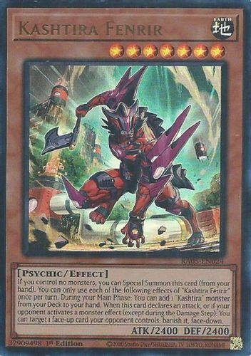 [RA05-EN024] Kashtira Fenrir (Ultra Rare)<1st>