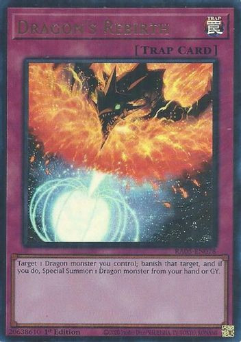 [RA05-EN078] Dragon's Rebirth (Ultra Rare)<1st>