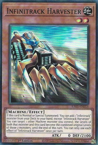 [RA05-EN014] Infinitrack Harvester (Super Rare)<1st>