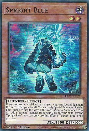 [RA05-EN021] Spright Blue (Super Rare)<1st>