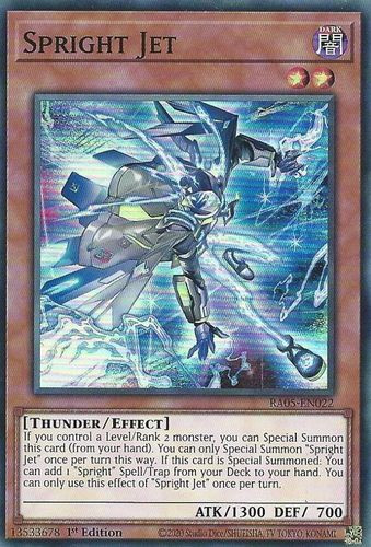 [RA05-EN022] Spright Jet (Super Rare)<1st>