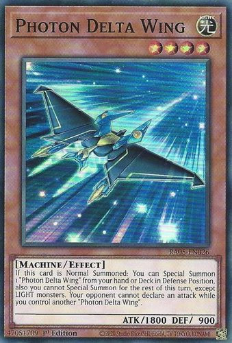 [RA05-EN026] Photon Delta Wing (Super Rare)<1st>
