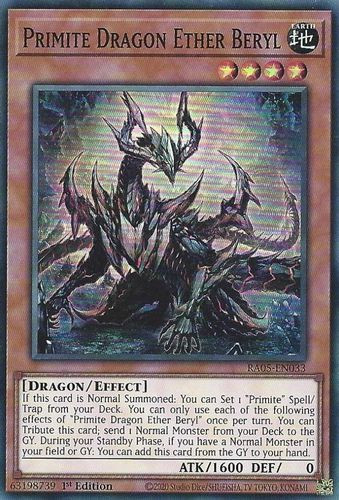 [RA05-EN033] Primite Dragon Ether Beryl (Super Rare)<1st>