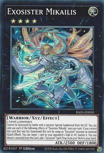 [RA05-EN050] Exosister Mikailis (Super Rare)<1st>