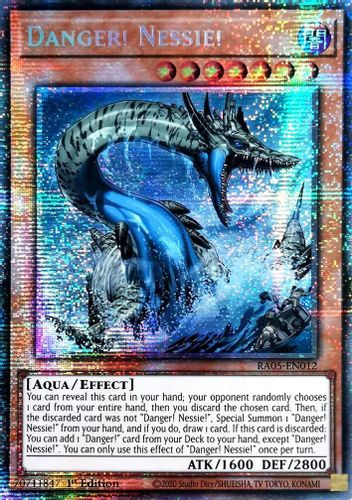 [RA05-EN012] Danger! Nessie! (Starlight Rare)<1st>