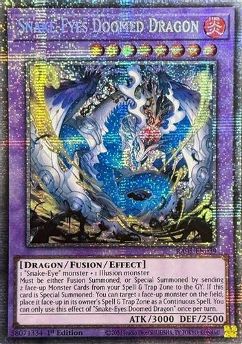 [RA05-EN039] Snake-Eyes Doomed Dragon (Starlight Rare)<1st>