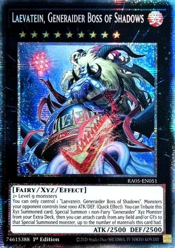 [RA05-EN051] Laevatein, Generaider Boss of Shadows (Starlight Rare)<1st>
