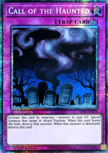 [RA05-EN076] Call of the Haunted (Starlight Rare)<1st>