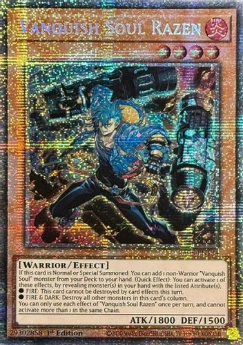 [RA05-EN134] Vanquish Soul Razen (Standard Art) (Starlight Rare)<1st>