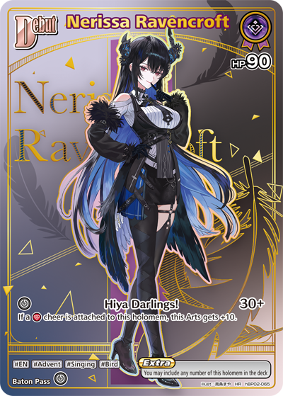 [hBP02-065](HR) Nerissa Ravencroft (HBP05 ver.) {Foil}