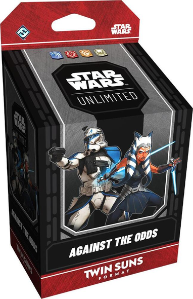 Star Wars Unlimited - Ahsoka Tano and Rex Twin Suns Deck