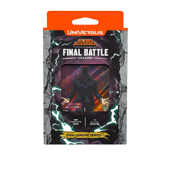 UVS: Challenger Series Deck - My Hero Academia - Final Battle (Villains)