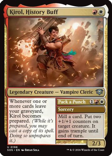 [SOS-0198](U) Kirol, History Buff // Pack a Punch
