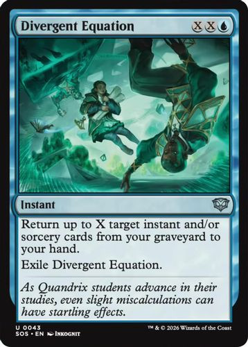 [SOS-0043](U) Divergent Equation (Foil)
