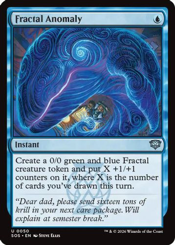 [SOS-0050](U) Fractal Anomaly (Foil)