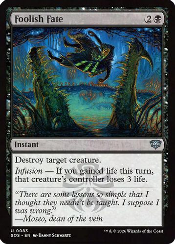 [SOS-0083](U) Foolish Fate (Foil)