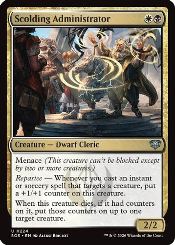 [SOS-0224](U) Scolding Administrator (Foil)