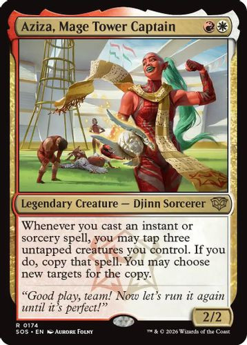 [SOS-0174](R) Aziza, Mage Tower Captain
