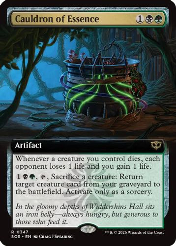 [SOS-0347](R) Cauldron of Essence (Extended Art)
