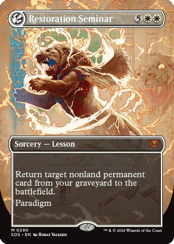 [SOS-0290](M) Restoration Seminar (Borderless)