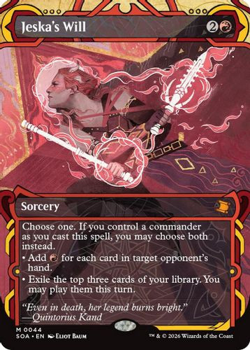 [SOA-0044](M) Jeska's Will (Foil)