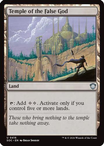 [SOC-0416](U) Temple of the False God