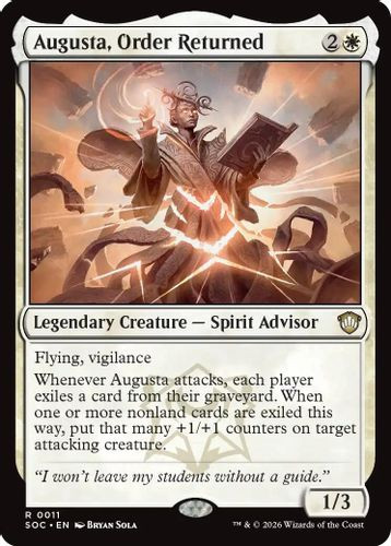 [SOC-0011](R) Augusta, Order Returned
