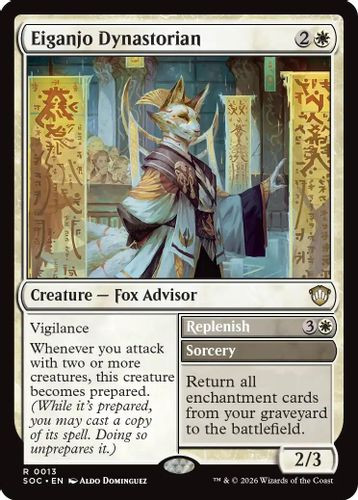 [SOC-0013](R) Eiganjo Dynastorian // Replenish
