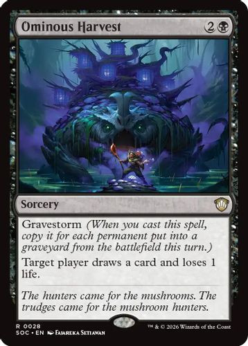 [SOC-0028](R) Ominous Harvest
