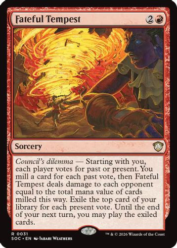 [SOC-0031](R) Fateful Tempest