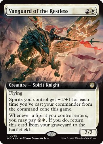 [SOC-0066](R) Vanguard of the Restless (Extended Art)